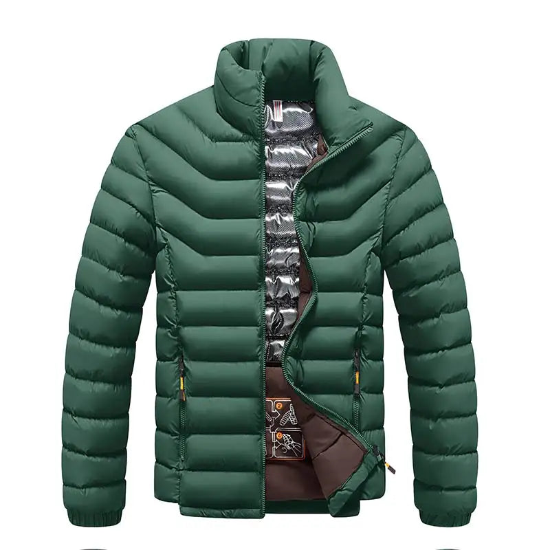 Warme  leichte Pufferjacke für Männer