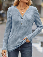 Stylische Langarmbluse für Frauen