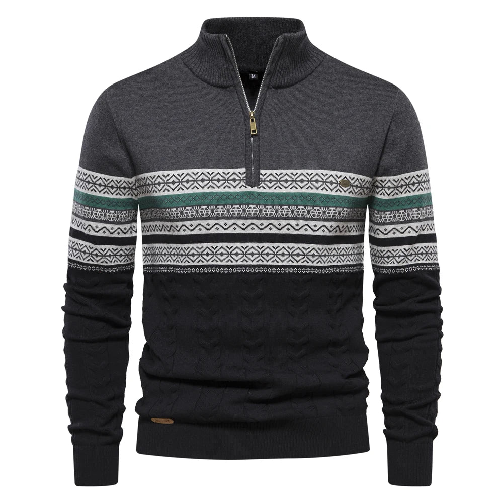 Komfortabler skandinavischer Pullover für Herren