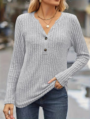Stylische Langarmbluse für Frauen