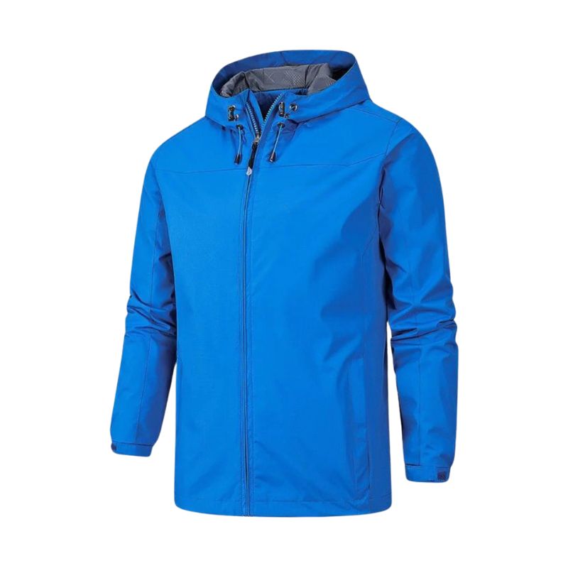 Unisex Kapuzenjacke mit Reißverschluss und Seitentaschen