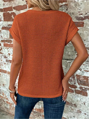 Trendiges lässiges Stricktop für Frauen