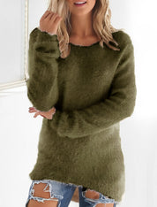 Eleganter Pullover mit Lockerer Passform für Damen