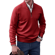 Stylischer Reißverschluss-Pullover für Herren