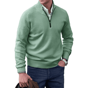 Stylischer Reißverschluss-Pullover für Herren