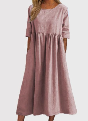 Vintage Elegantes Sommerkleid für Frauen