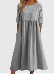 Vintage Elegantes Sommerkleid für Frauen