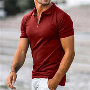 Stylisches Reißverschluss-Polo für Männer