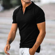 Stylisches Reißverschluss-Polo für Männer