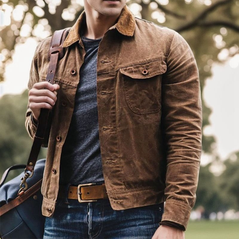 Zeitlose Vintage-Jacke für Männer
