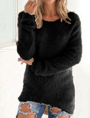 Eleganter Pullover mit Lockerer Passform für Damen
