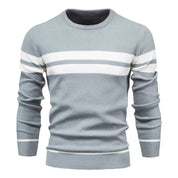 Klassischer Pullover mit O-Ausschnitt für Männer
