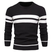 Klassischer Pullover mit O-Ausschnitt für Männer