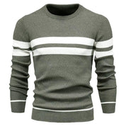 Klassischer Pullover mit O-Ausschnitt für Männer