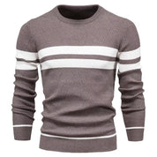 Klassischer Pullover mit O-Ausschnitt für Männer