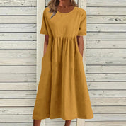 Vintage Elegantes Sommerkleid für Frauen
