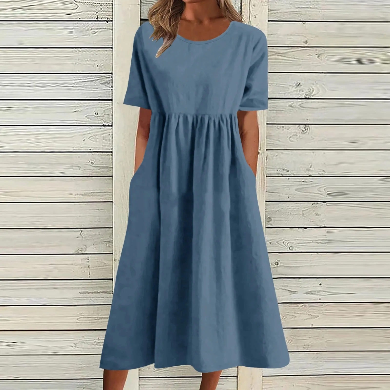 Vintage Elegantes Sommerkleid für Frauen