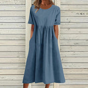 Vintage Elegantes Sommerkleid für Frauen