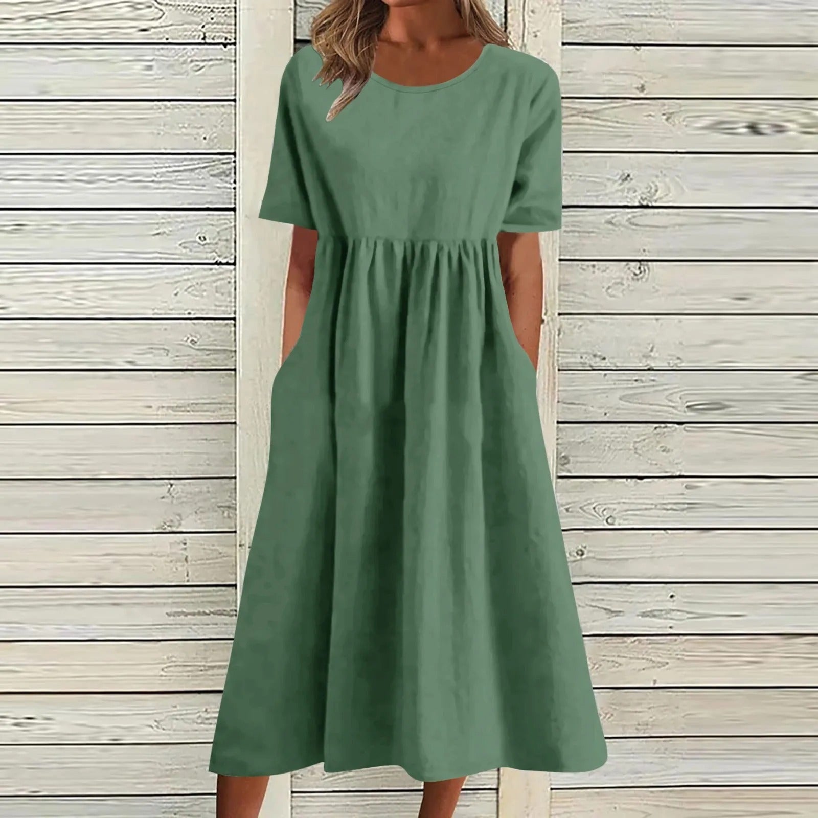 Vintage Elegantes Sommerkleid für Frauen